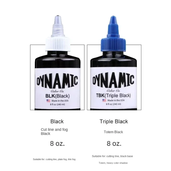 Dynami 3 colors professional ink tattoo pigments