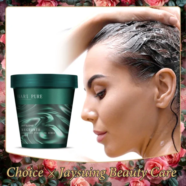 Centella Exfoliating Scrub for Hair Oil Control Deep Cleansing