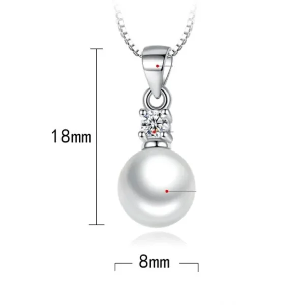 925 Sterling Silver New Ladies Fashion Jewelry High Quality Crystal - Image 3