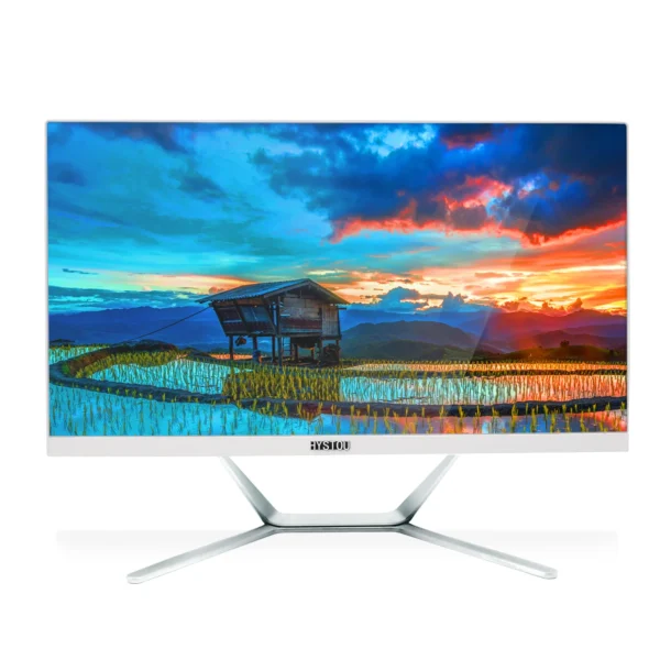 Cheap price HYSTOU desktop all-in one PC computer 21.5 inch
