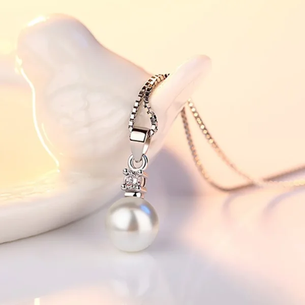 925 Sterling Silver New Ladies Fashion Jewelry High Quality Crystal - Image 5