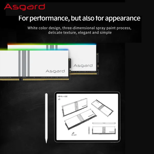 Asgard memoria ram ddr4 8GBx2 16GB 3200MHz RGB RAM - Image 3