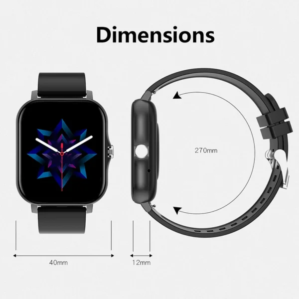 Original 1.83'' Smart Watch Clock Fitness Heart Monitor Sport - Image 6
