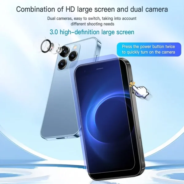 2024 SERVO Small Smartphone 3.0" Display Dual SIM 3G WCDMA - Image 4