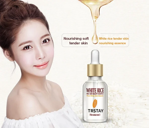 New White Rice Whitening Serum Face Moisturizing Cream - Image 5