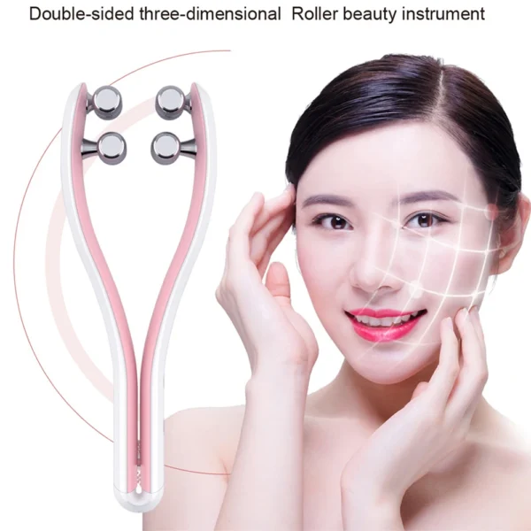 Face Lifting Roller Facial Massager Y Shape Lifting