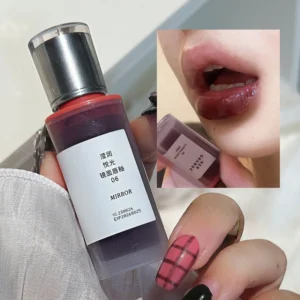 New Jelly Mirror Lip Glaze Transparent Water Glossy Lipgloss