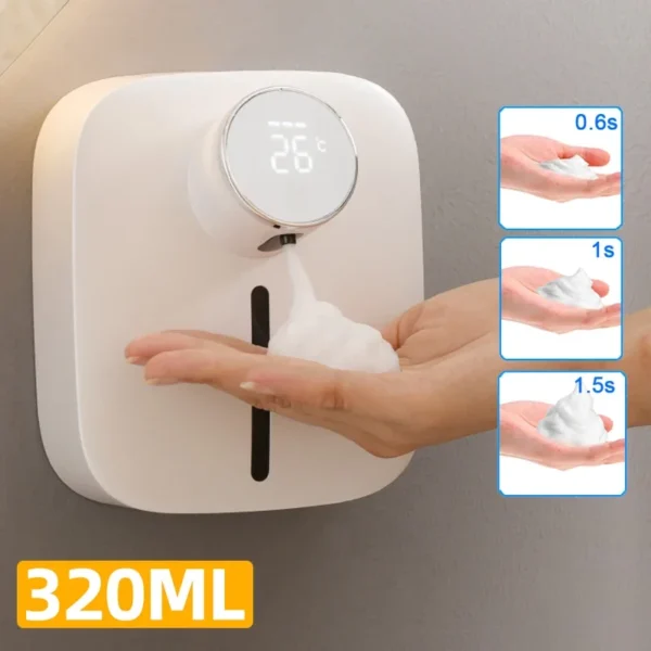 Automatic Wall-mounted Hand Washer with Rechargeable Battery