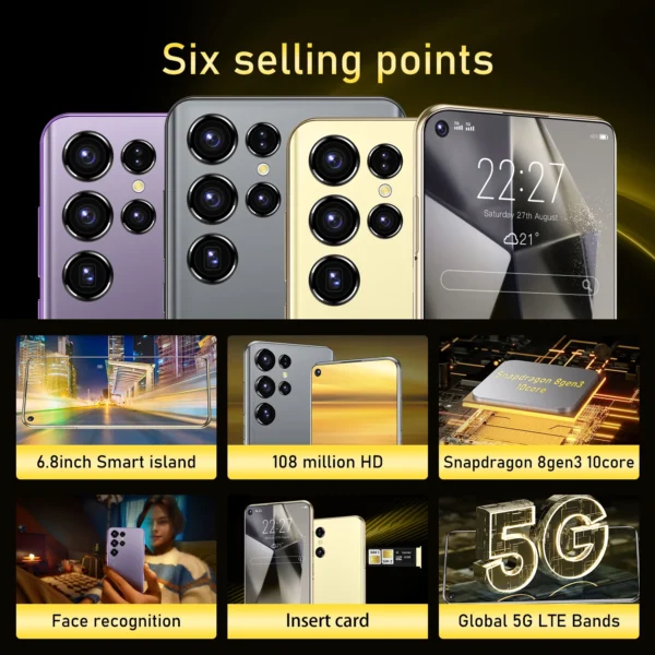S25 Ultra New smartphone 5G 7.3-inch high-definition Android 14 - Image 2