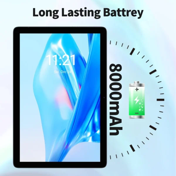 PRITOM TAB11 Android 14 Tablet, 10 Inch, Octa-Core, 5G WiFi6 - Image 4