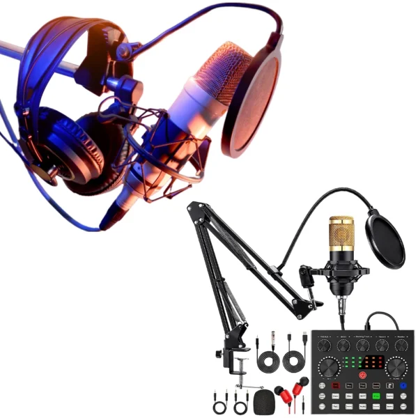 Podcast Equipment Bundle Metal Shock Mount Podcast - Image 4