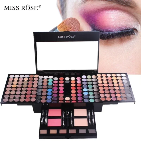 Miss Rose Makeup Case Set Kit-Ultimate Color Combination-Holiday - Image 2