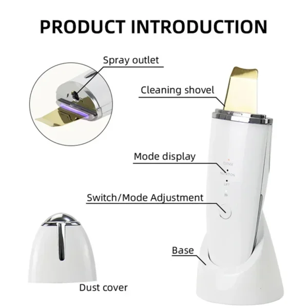 Ultrasonic Electric Skin Scraper for Home - Image 4