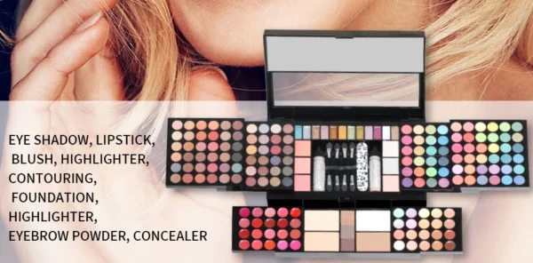 MISS ROSE Make-up Kit ALL IN ONE Full Facial Makeup Set - Image 3