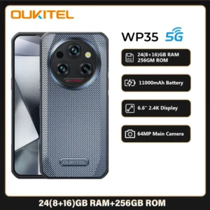 Oukitel WP35 5G Rugged Smartphone 11000 mAh 24GB+256GB