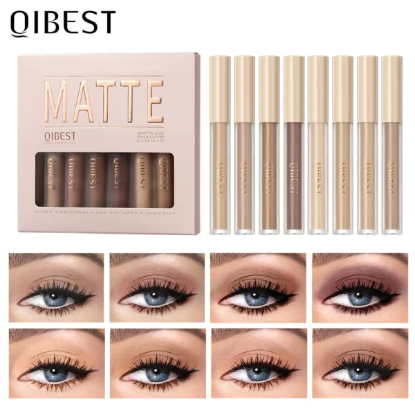 Colorful Liquid Eyeshadow Cream Smooth Nude - Image 5