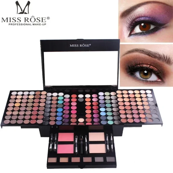 Miss Rose Makeup Case Set Kit-Ultimate Color Combination-Holiday - Image 3