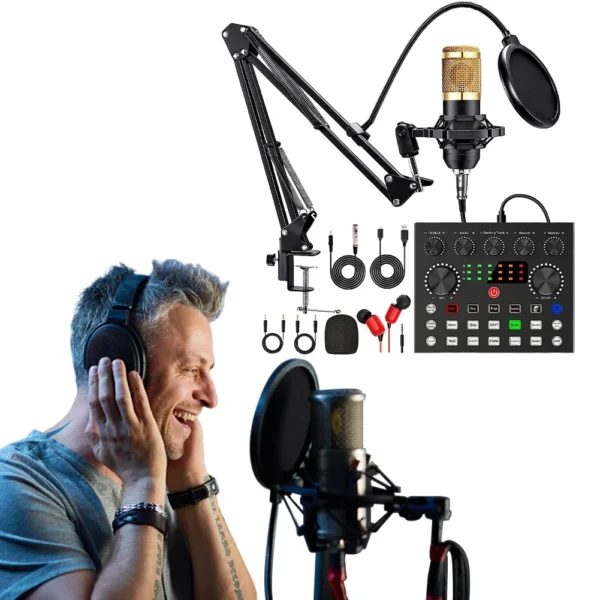 Podcast Equipment Bundle Metal Shock Mount Podcast - Image 3
