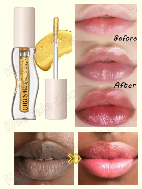 Honey Lip Oil Moisturizing Liquid Repair Lip Dryness Cracking - Image 2