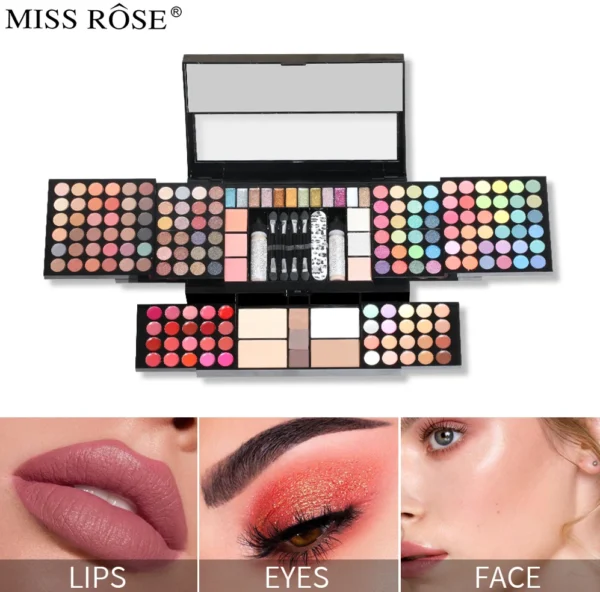 MISS ROSE Make-up Kit ALL IN ONE Full Facial Makeup Set - Image 5