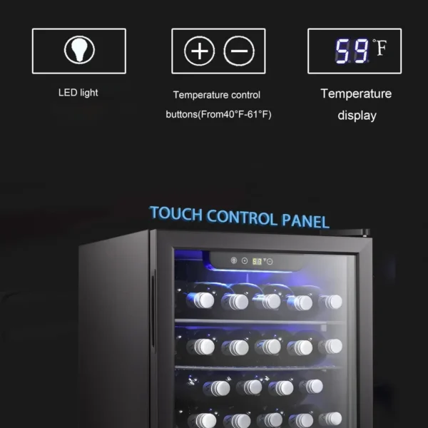 Star 24 Bottle Wine Cooler/Cabinet Beverage Refrigerator Small Mini - Image 5