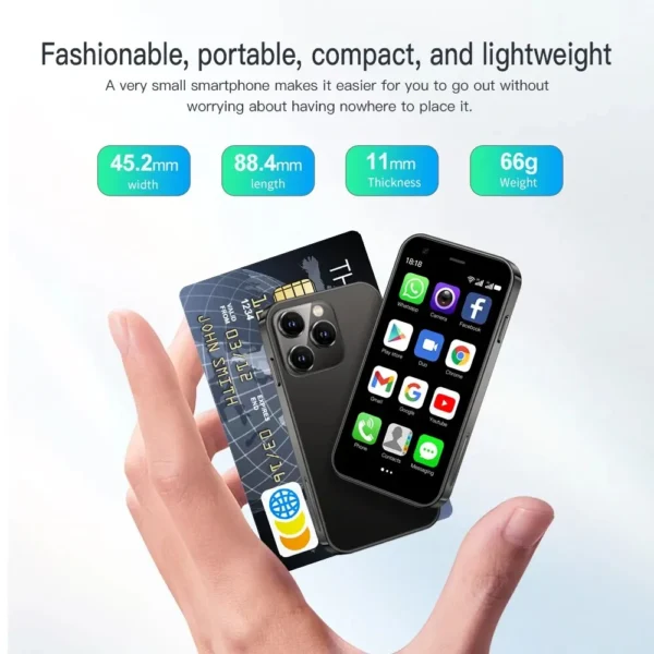 2024 SERVO Small Smartphone 3.0" Display Dual SIM 3G WCDMA - Image 6