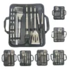 Stainless Steel Grill Set Grill Set Outdoor Portable BBQ Tool Set