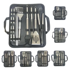 Stainless Steel Grill Set Grill Set Outdoor Portable BBQ Tool Set