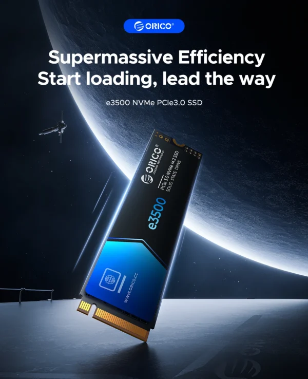 ORICO 3500MB/s SSD NVMe M.2 1TB 512GB PCIe3.0 PCIe Gen3x4 NVMe - Image 2