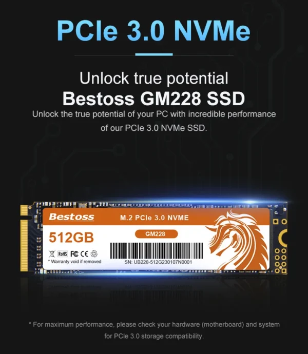 Bestoss Nvme M2 Ssd 1tb Notebook Ssd Nvme M2 256gb Diy Gaming - Image 6