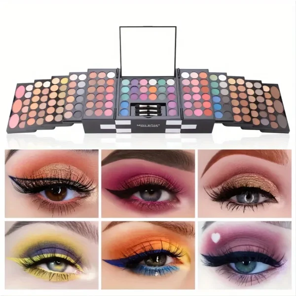 142-color eye shadow, 3-color blush, 3-color eyebrow powder - Image 3