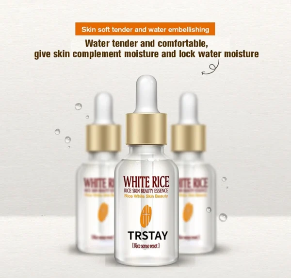 New White Rice Whitening Serum Face Moisturizing Cream - Image 6