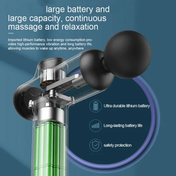 99 Level Massage Gun Fascia Deep Muscle Relax Body Neck Massager - Image 3