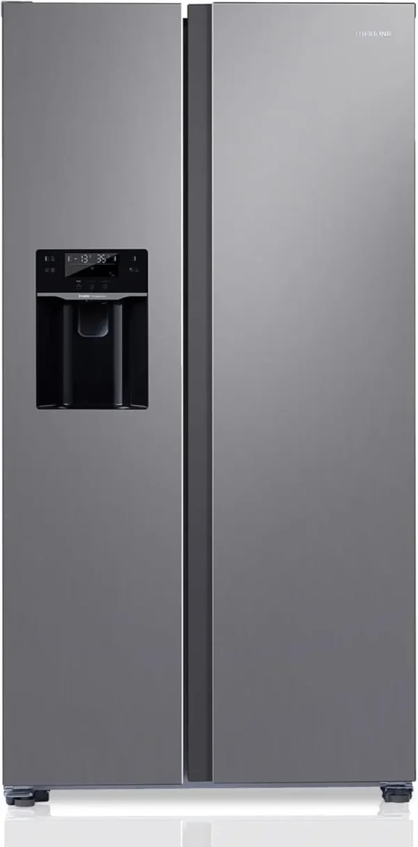 Freestanding Side-by-Side Refrigerator with 18.1Cu. Ft