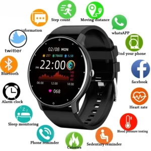LIGE 2024 Smart Watch Women Men Lady Gift Sport Fitness Watches