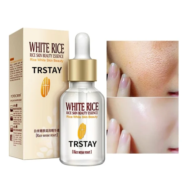 New White Rice Whitening Serum Face Moisturizing Cream - Image 3