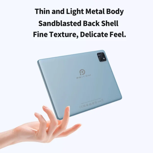 PRITOM TAB11 Android 14 Tablet, 10 Inch, Octa-Core, 5G WiFi6 - Image 3