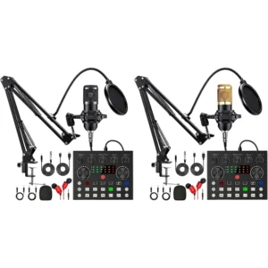 Podcast Equipment Bundle Metal Shock Mount Podcast
