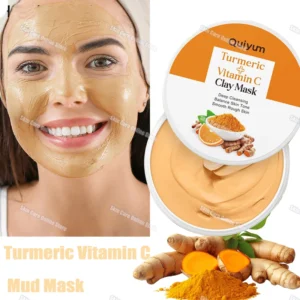 Turmeric Mud Mask Cleansing Pore Vitamin C Mud Mask Eliminate