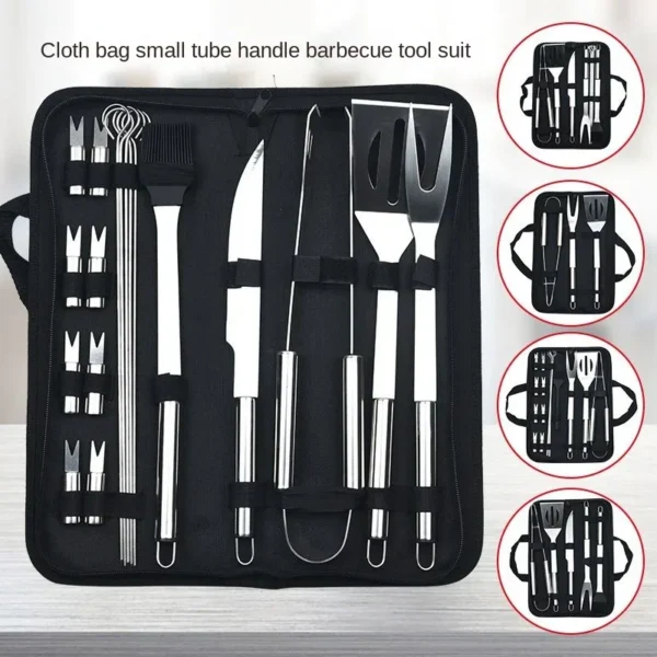 New Stainless Steel Barbecue Set Barbecue Combination Tool