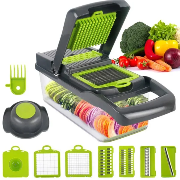 Vegetable Chopper Multifunctional Food Chopper with Hand Guard