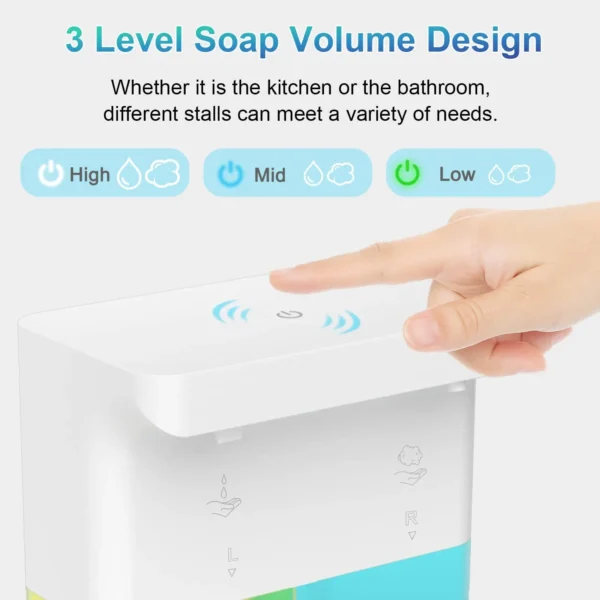 300ml Smart Sensor Gel Soap Dispenser Waterproof Mini Automatic - Image 6