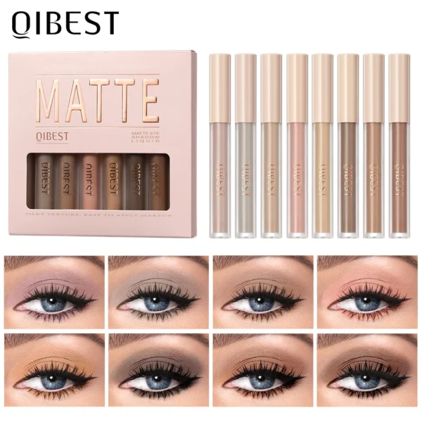 Colorful Liquid Eyeshadow Cream Smooth Nude - Image 2