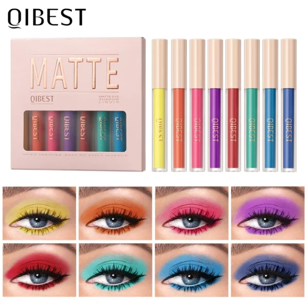 Colorful Liquid Eyeshadow Cream Smooth Nude - Image 3