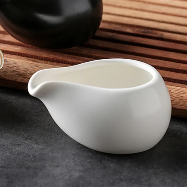 Ceramic Milk Jug Milk Pitcher Cup Creamer Syrup Frothing Dispenser - Image 6