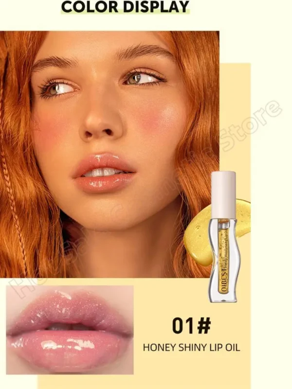 Honey Lip Oil Moisturizing Liquid Repair Lip Dryness Cracking - Image 3