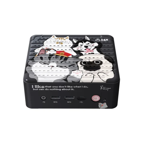 ASL Supremo Cat Collaboration Mini PC AMD Ryzen 7 7840HS 16GB
