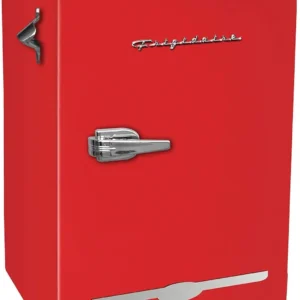 Retro Compact Fridge with Chiller, 3.2 cu ft Countertop Fridge