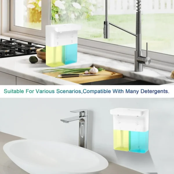 300ml Smart Sensor Gel Soap Dispenser Waterproof Mini Automatic - Image 4