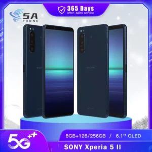 Original Sony Xperia 5 II 5II XQ-AS52 XQ-AS72 5G Mobile Phone